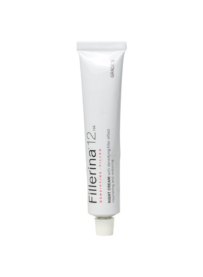 Fillerina 12 Night Cream Grade 3 50ml - Image 1
