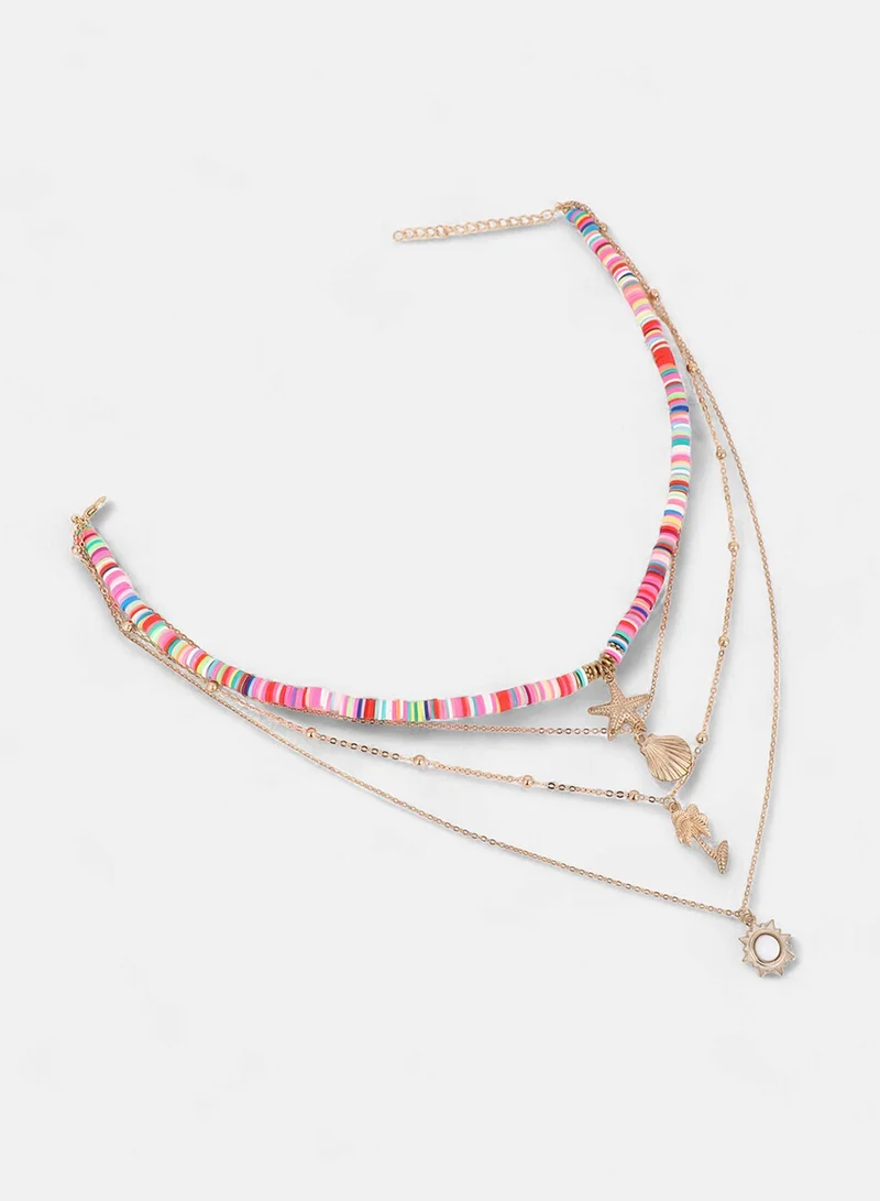 SOHI Aruba Artificial Necklace Jewellery