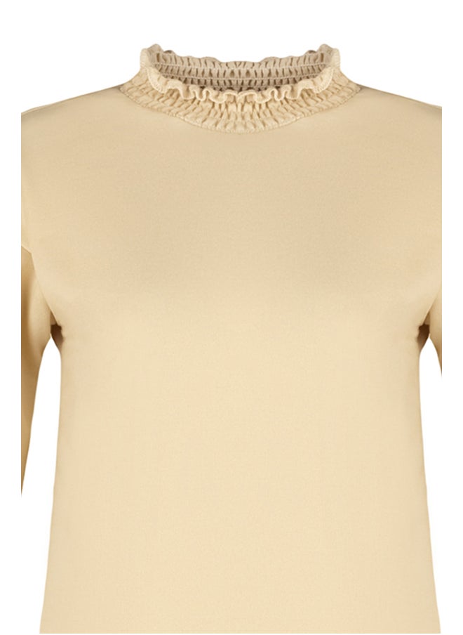 trendyol - Woman Modest Tunic Beige - Image 1
