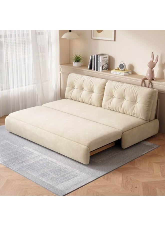 AWD Modern Pull-Out Sofa Bed with Soft Upholstery – Space-Saving Convertible Sofa for Living Room & Guest Room - Image 2