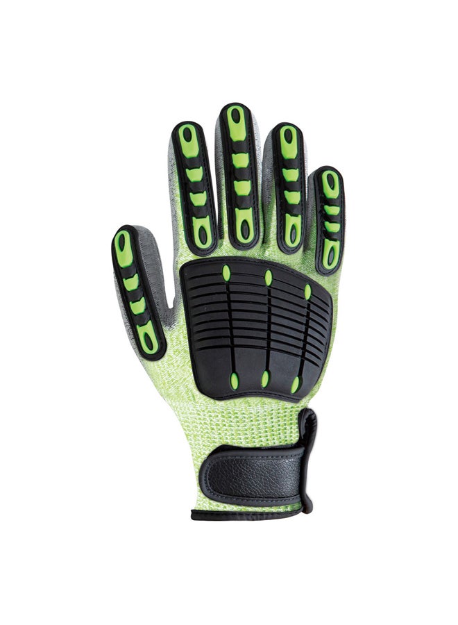 DPT Safety Gloves, Green  - Image 1