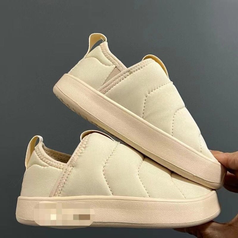 Putian Ly Supply Traceless 360-Degree Bread Fleece-Lined Thickened Warm Pedal Cotton Shoes For Boys And Girls - Image 5