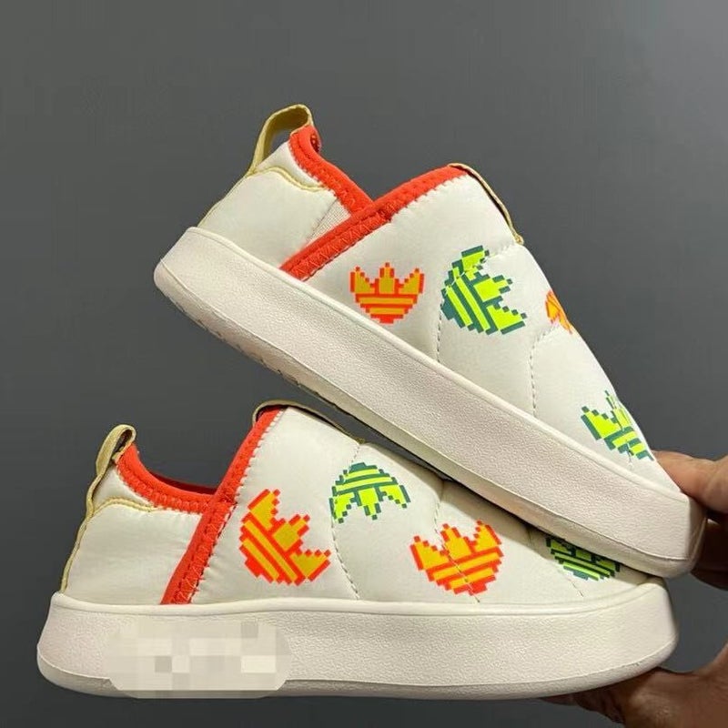 Putian Ly Supply Traceless 360-Degree Bread Fleece-Lined Thickened Warm Pedal Cotton Shoes For Boys And Girls - Image 4