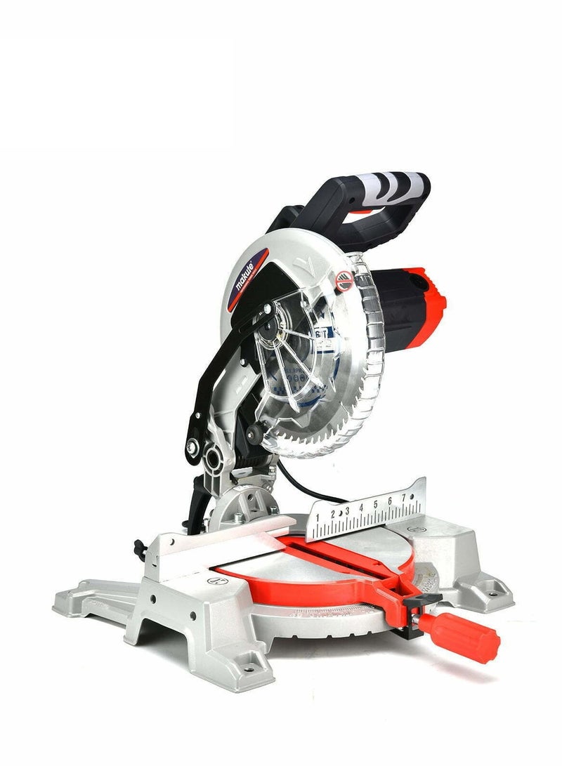 makute New 255mm Miter Saw Electric Cutting Saw Machine MS006 - Powerful 1800W Miter Saw for Precise Wood and Metal Cutting - Image 1
