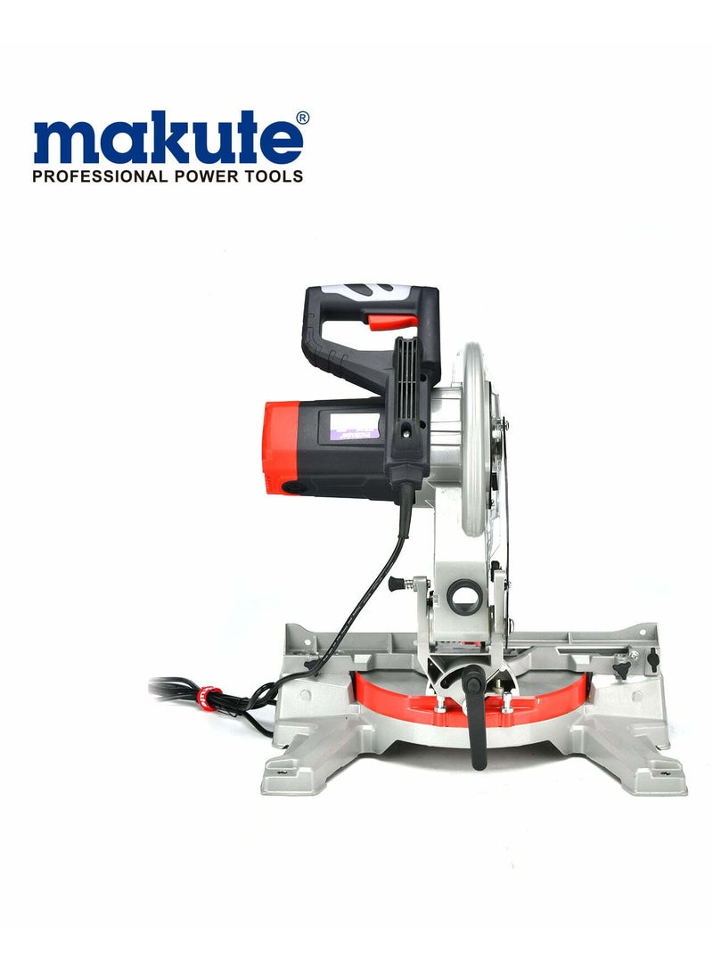 makute New 255mm Miter Saw Electric Cutting Saw Machine MS006 - Powerful 1800W Miter Saw for Precise Wood and Metal Cutting - Image 3