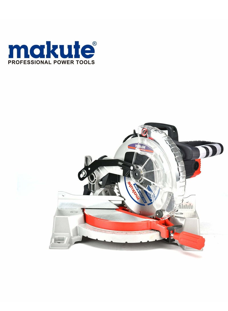 makute New 255mm Miter Saw Electric Cutting Saw Machine MS006 - Powerful 1800W Miter Saw for Precise Wood and Metal Cutting - Image 5