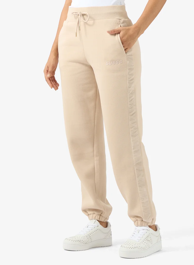 GUESS Aelia High Waist Cuffed Sweatpants