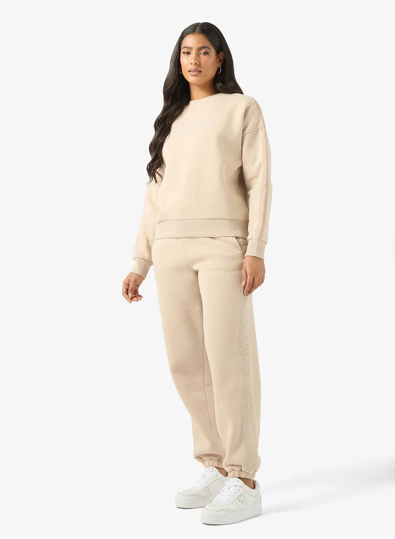 GUESS Aelia High Waist Cuffed Sweatpants