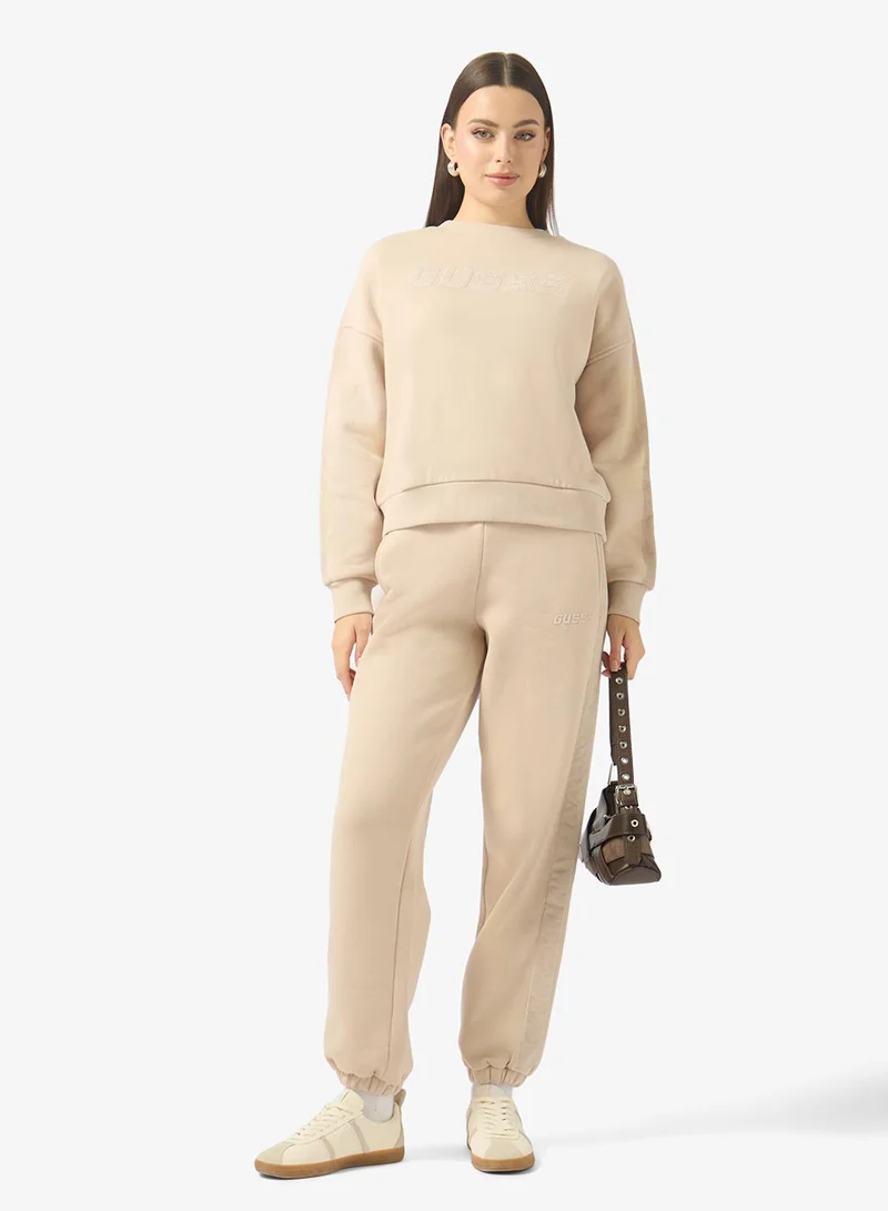 GUESS Aelia High Waist Cuffed Sweatpants