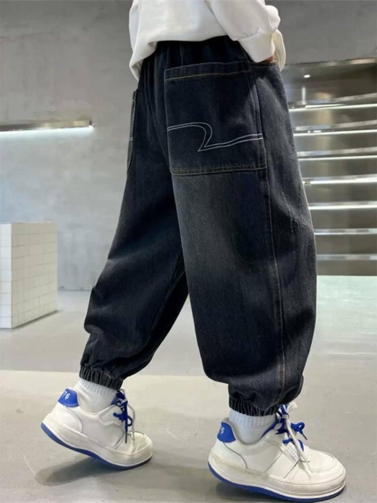 Boys' Pants For , Big Kids' Long Pants, Casual Pants, Boys' Sports Pants, Cool And Stylish Children'S Jeans For - Image 5