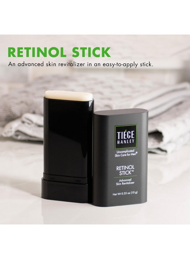 tiege hanley Retinol Stick For Men Antiaging Retinol Stick With Hyaluronic Acid & Niacinamide For Fine Lines Dark Circles & Wrinkles Firms Skin & Improves Collagen Production - Image 2