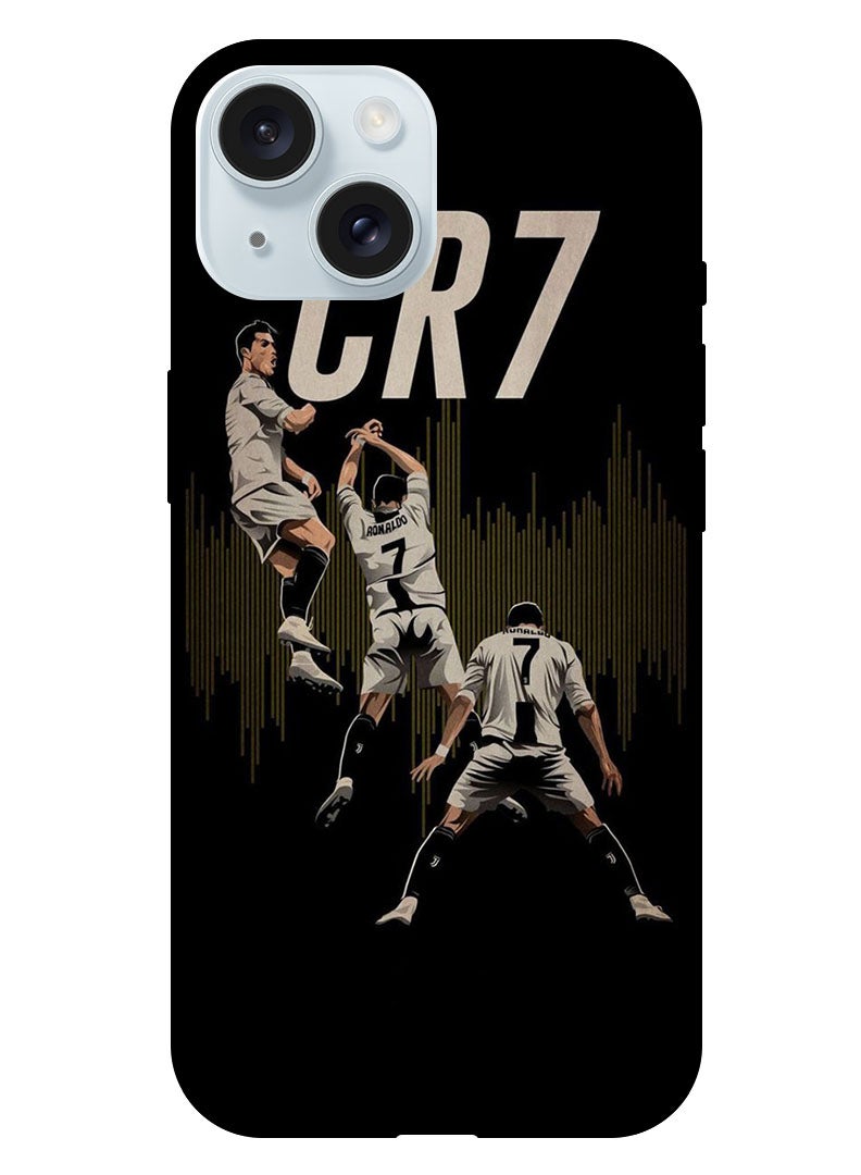 Theodor Protective Case Anti Scratch Shock Proof Bumper Cover For iPhone 15 Plus CR7 - Image 1