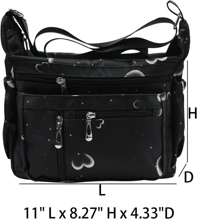 Fabuxry Purses and Shoulder Handbags for Women Crossbody Bag Messenger Bags - Image 3