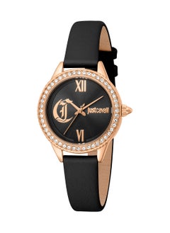 Women's Round Shape Leather Wrist Watch JC1L316L0035 - 30 Mm