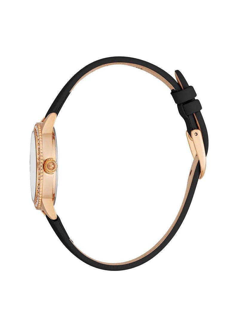 Just Cavalli - Women's Round Shape Leather Wrist Watch JC1L316L0035 - 30 Mm - Image 1