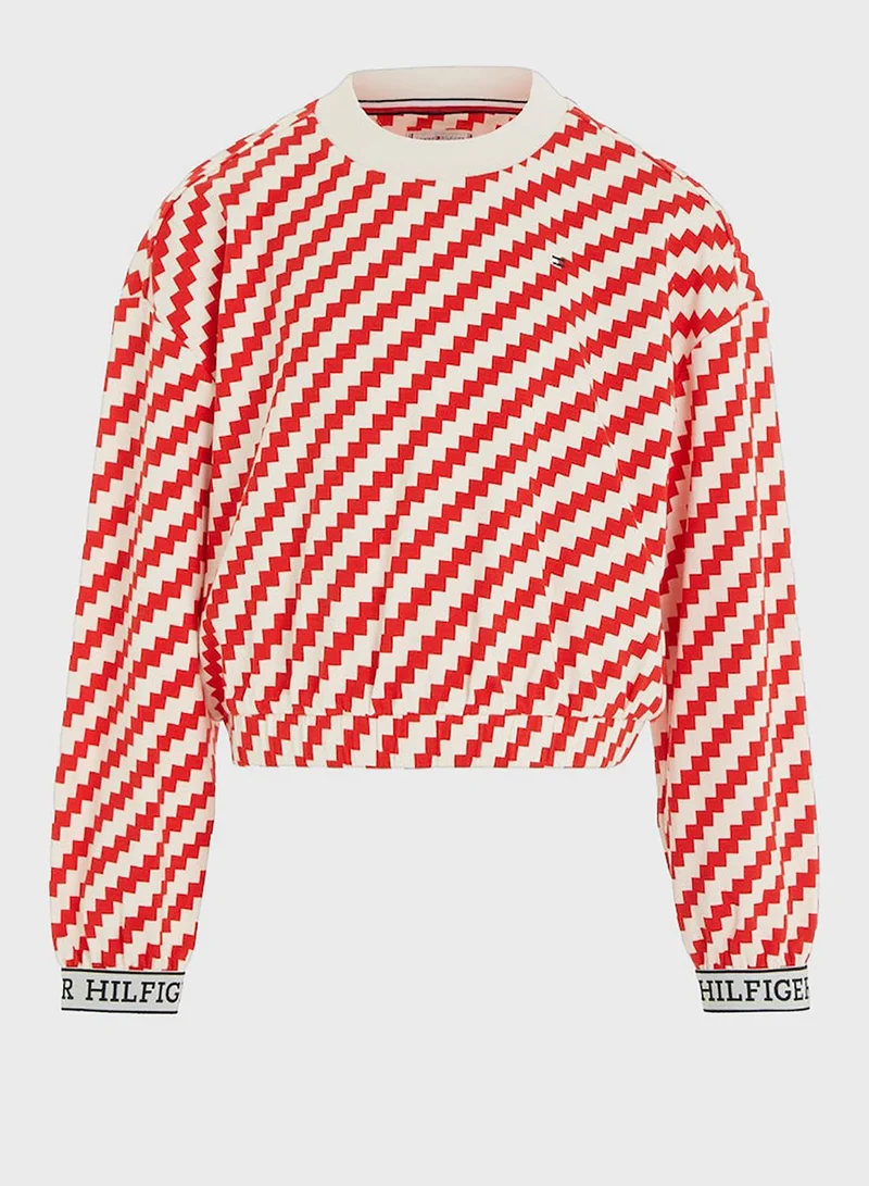 TOMMY HILFIGER Kids Logo Sweatshirt