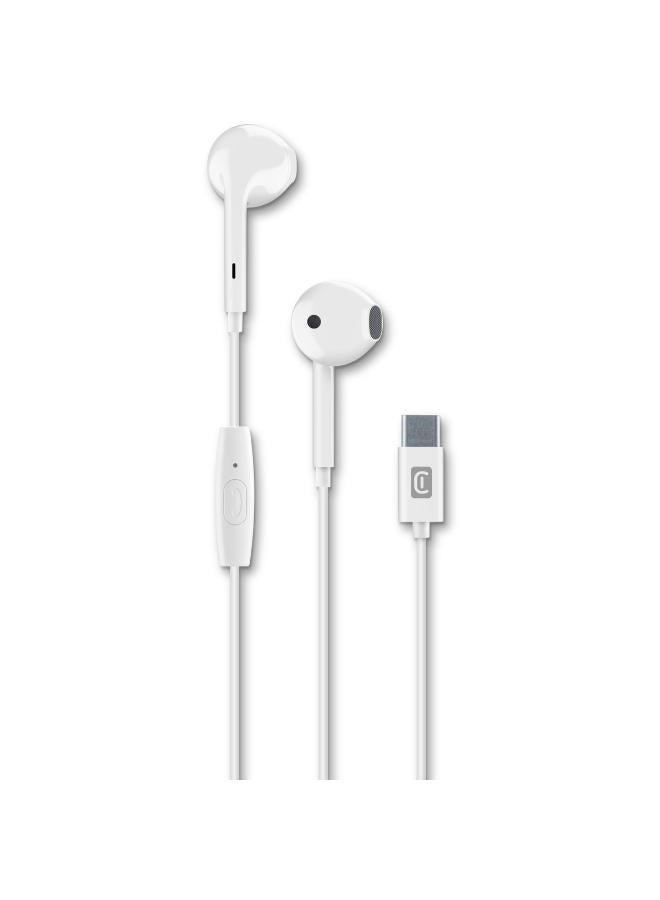 سيلولار لاين سماعة رأس ستيريو داخل الأذن من نوع Capsule USB-C - Image 1
