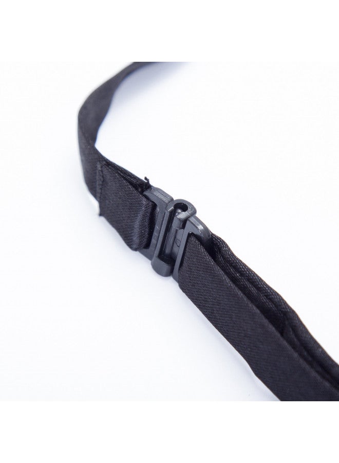 Kajeer Ladies Girl Bowknot Bow Tie - Adjustable Pre-tied Solid Color Handmade Bowties for Women Costume Accessory - Image 3