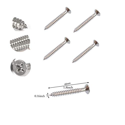Lind Kitchen 2-Pack M6 Ceiling & Wall Mount Hanging Hardware Fitting Set 304 Stainless Steel Heavy Duty Strip Pad Eye Hook Plate + Snap Hook for Yoga Hammock Swing Marine Boat Application - Image 4