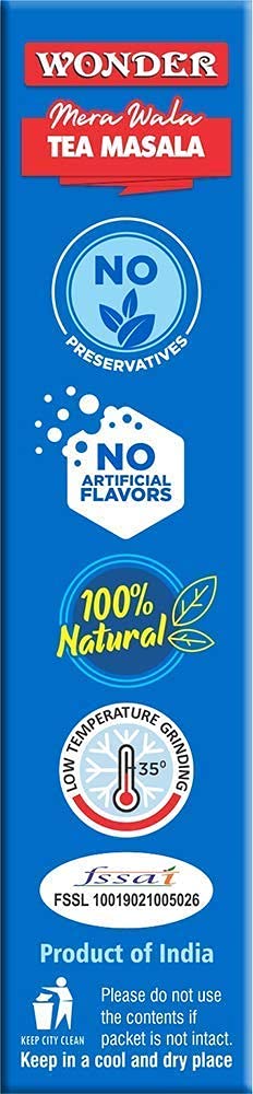 Wonder شاي ميرا والا (تشاي) ماسالا، 100غ / ماسالا شاي عطرية بمكونات طبيعية 100% - Image 3