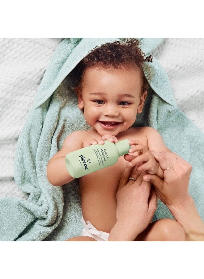 pipette Baby Oil Nurture Moisturize Baby Skin Vitamin E Sensitive Dry Skin Fragrance Free With Renewable Plantderived Squalane 4.5 Fl Oz  - Image 5