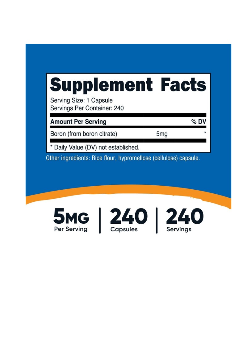 نياسيناميد، فيتامين ب3، 500 مجم، 240 كبسولة - Image 3