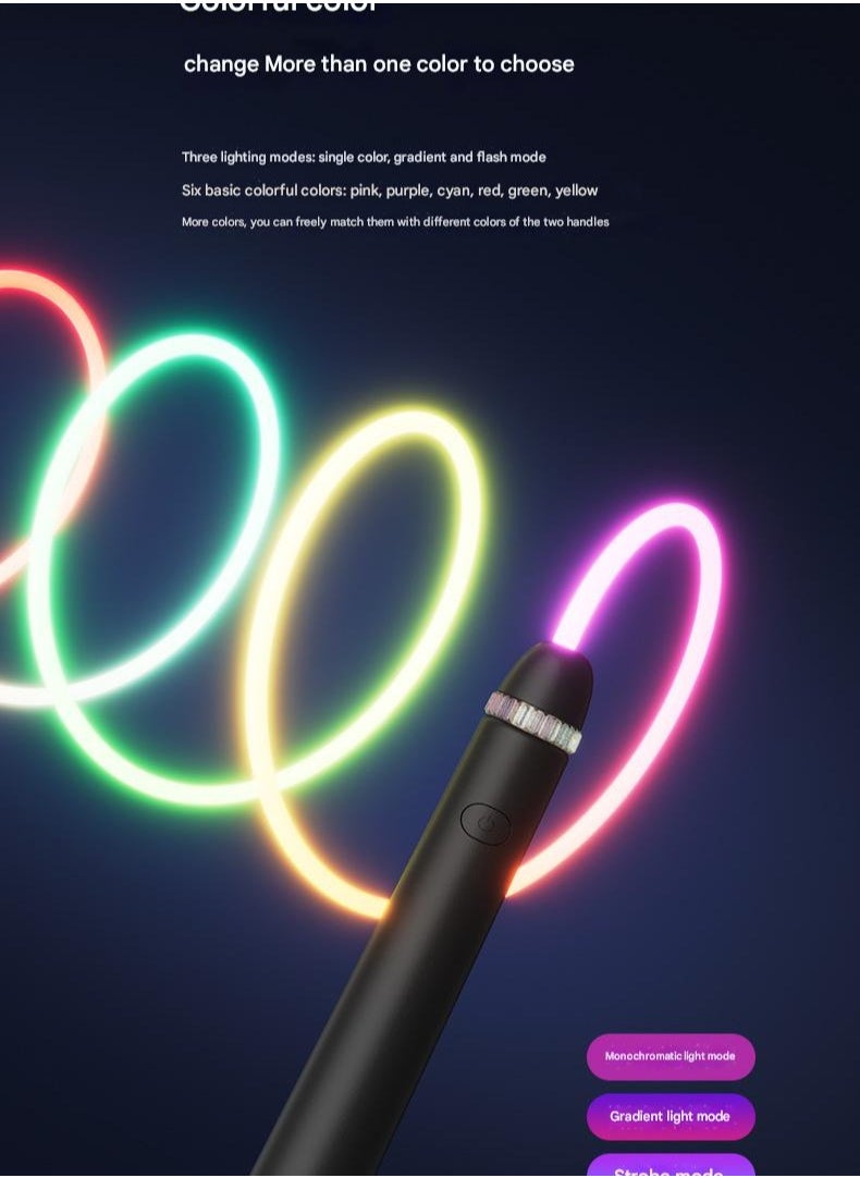 Generic Children's Lluminous Skipping Rope Luminous Toy Rechargeable Color Changing Primary School Students Beginners Kindergarten Fitness Equipment  - Image 4