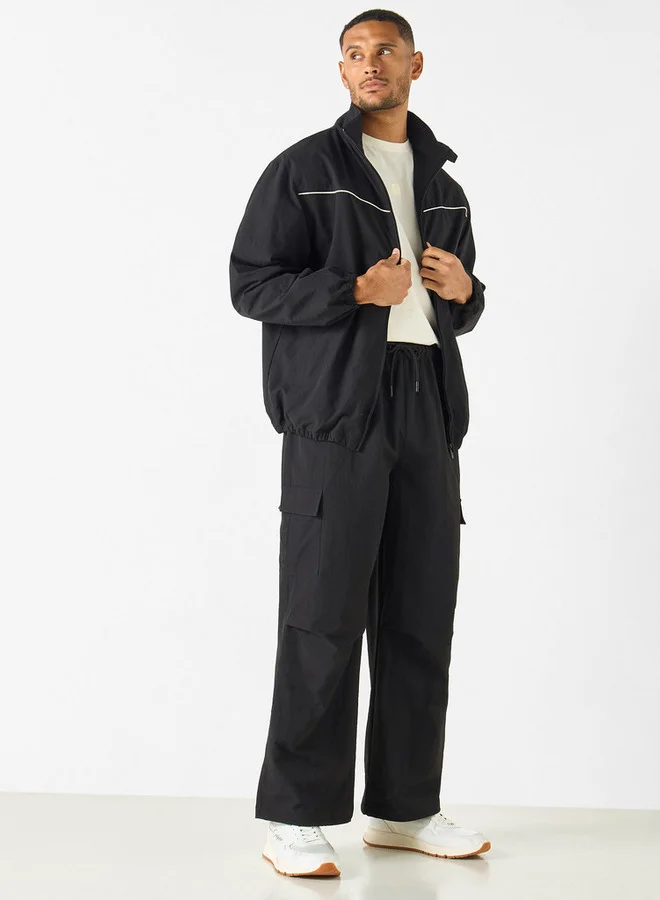 ADOT by Splash Zip Through Jacket with Pockets