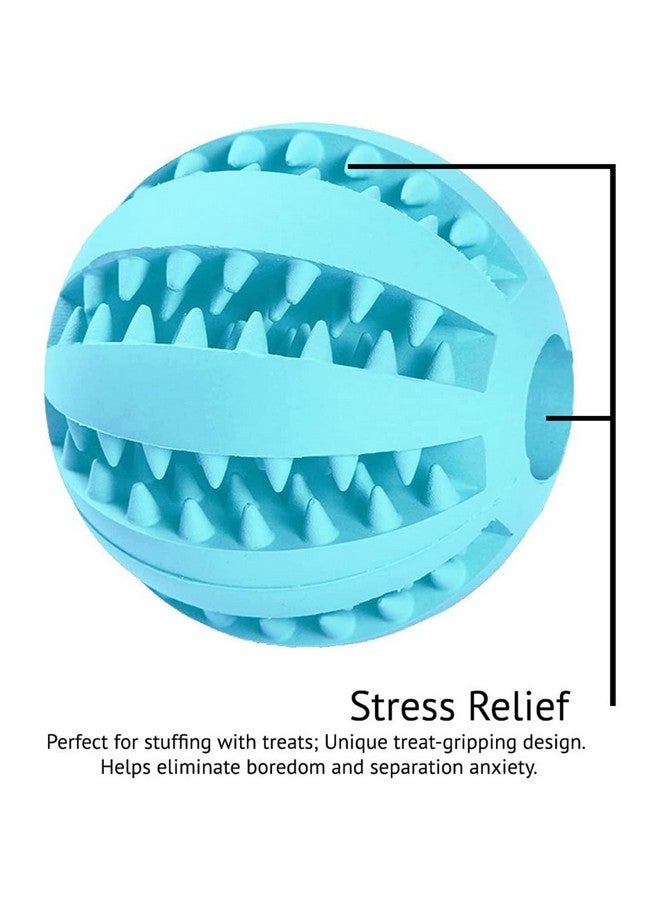 Emily Pets Dog Chew Ball Interactive Toys Cleans Teeth Training Balls Cotton Puzzles Rope For Small Medium Dogs Treats Aggressive Chewers Bits Feeder Dispensing (Color: Red) - Image 4