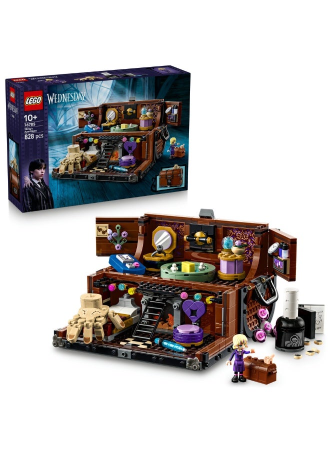 LEGO Wednesday Thing’S Apartment Toy With Mini Dolls 76785 (Age 10+, 828 Pieces) - Image 1