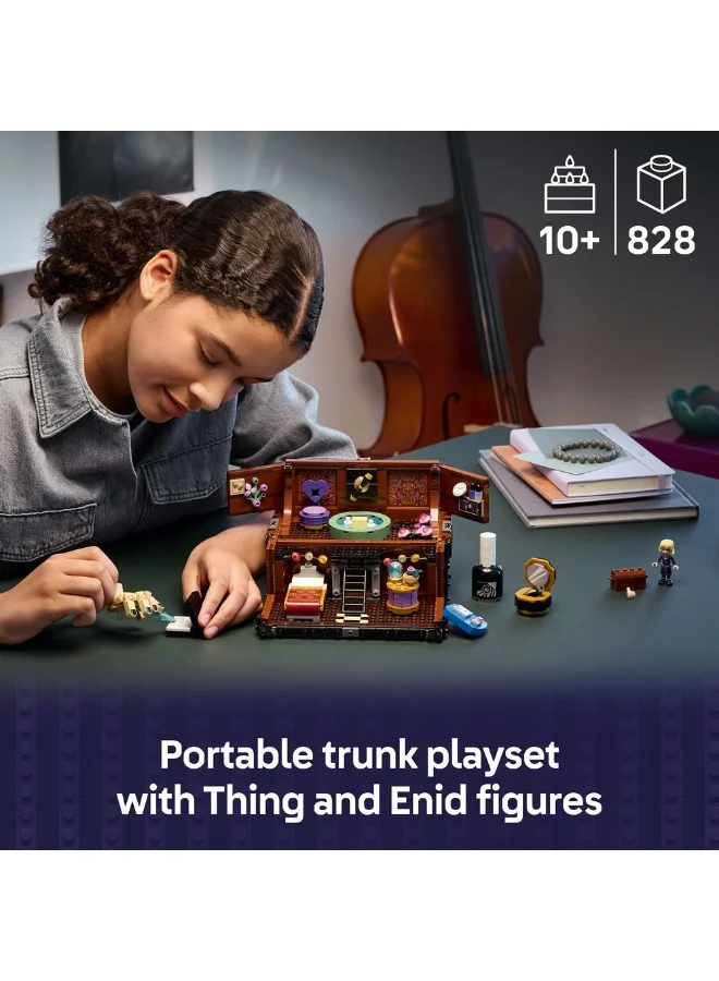 ليغو شقة ثينغ من ليغو® Wednesday، هدية عيد ميلاد أو هالوين، لعبة مجموعة بناء للأطفال 76785