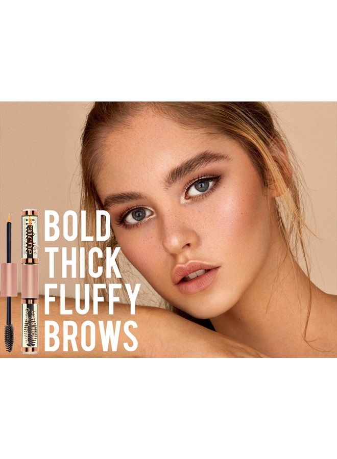 Live Fraiche USDA Organic castor oil eyelash growth serum with mascara tube, eyelash conditioner lash boost serum - Image 3