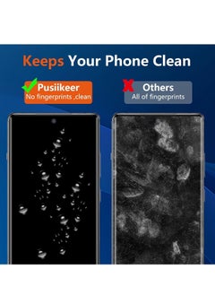 DUSALA Oneplus 12R 5G Screen Protector 9H Hardness 2-Pack 3D Curved Anti-Scratch Bubble Free Glass Friendly HD Clear Tempered Glass For Oneplus 12R 5G  - Image 5