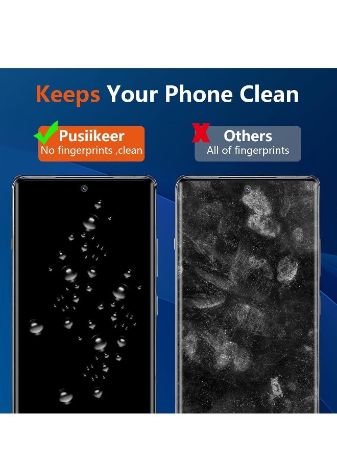 DUSALA Oneplus 12R 5G Screen Protector 9H Hardness 2-Pack 3D Curved Anti-Scratch Bubble Free Glass Friendly HD Clear Tempered Glass For Oneplus 12R 5G - Image 5