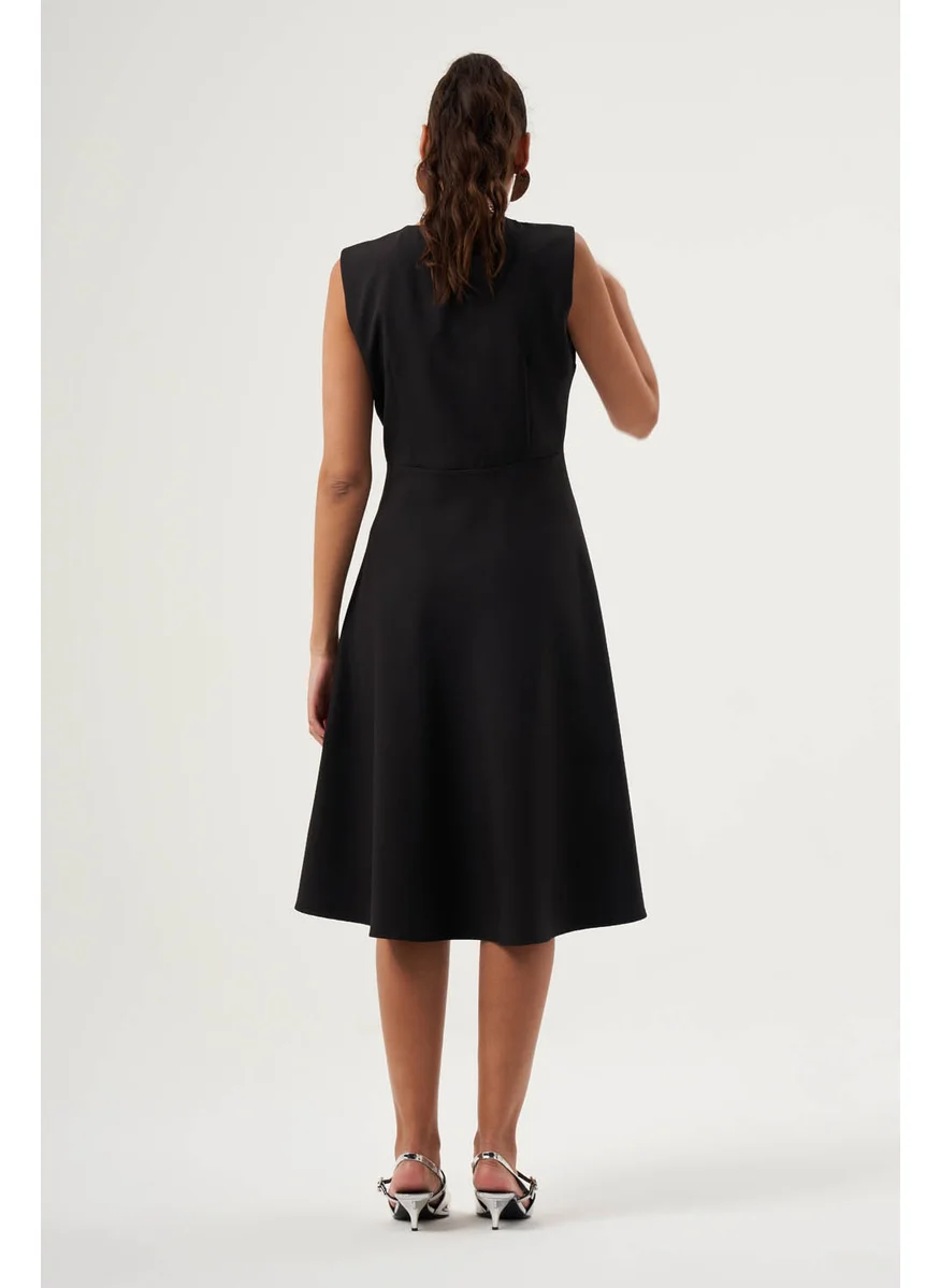 MIZALLE BUTTON DRESS