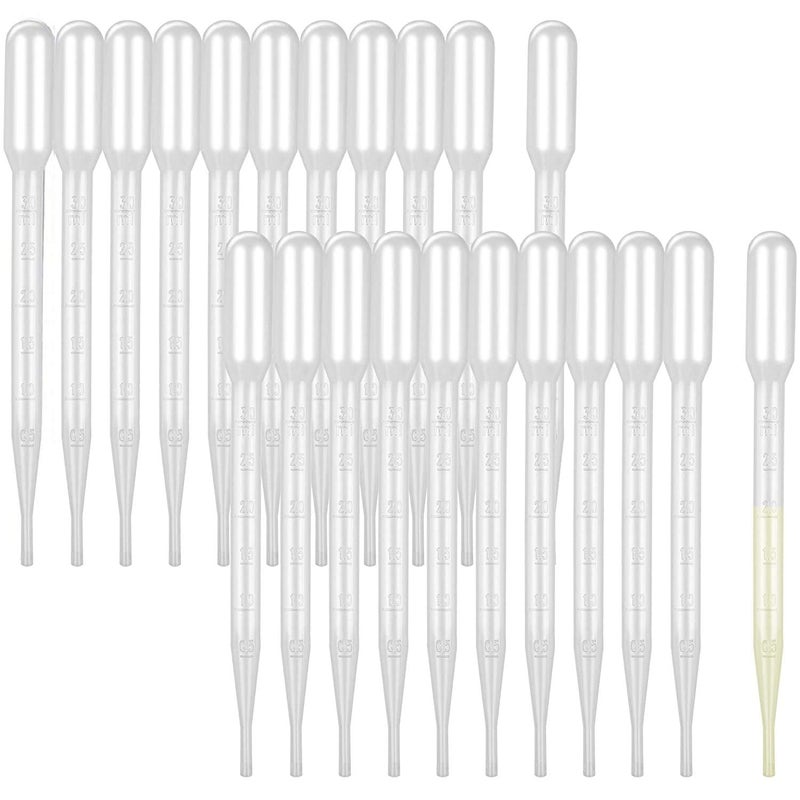 Self Lub Plastic Transfer Pipettes 3ml – Disposable Graduated Dropper for Laboratory, Essential Oils, Crafts & Daily Use (Pack of 50) - Image 5