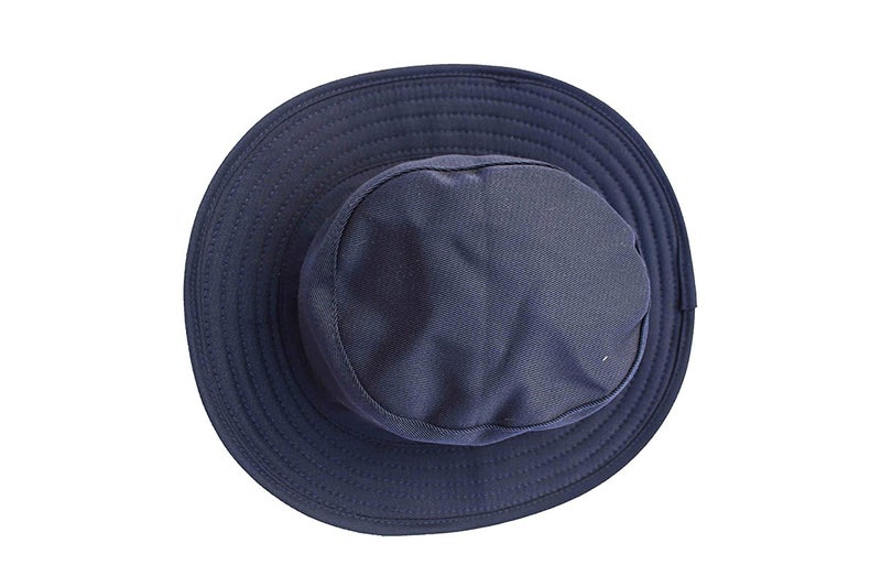 KETKAR Sun Protection Cap For Men, Beach Fishing Hat, Summer Wool Hat For Men, Round Sun Cap For Hiking, Fishing, Gardning, Travel_Pack Of 01(Free Size,Blue) - Image 2