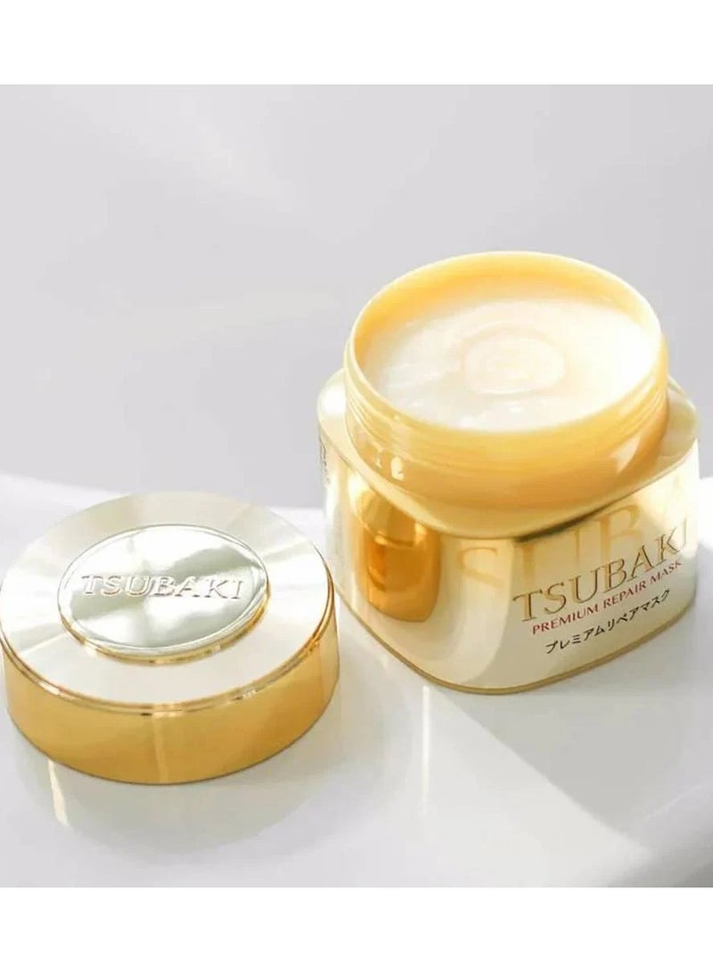 Tsubaki A luxurious Japanese hair treatment and moisturizing mask that nourishes and moisturizes damaged hair, 180 grams - Image 5