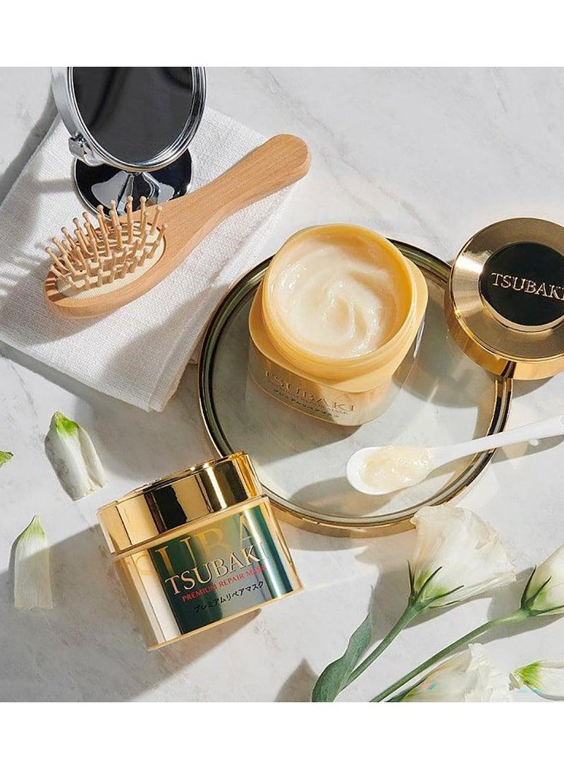 Tsubaki A luxurious Japanese hair treatment and moisturizing mask that nourishes and moisturizes damaged hair, 180 grams - Image 4