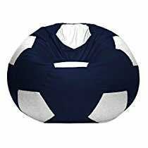caddyFull XXXL Football Bean Bag Without Beans (Navy Blue and White) - Image 3