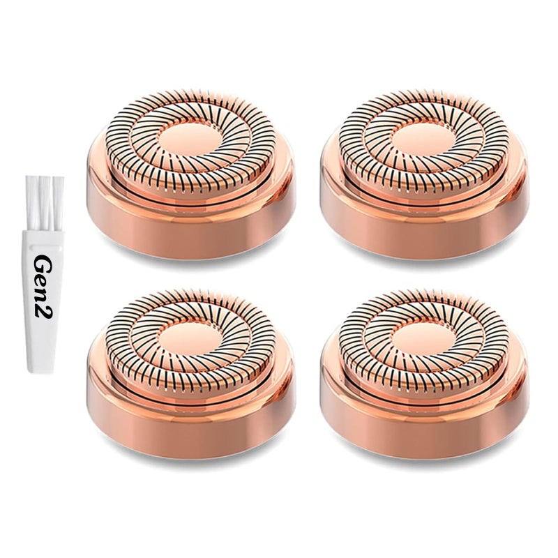 tuokiy Facial Hair Removal Replacement Heads for Finishing Touch Flawless, Refill for Flawless Replacement Heads - Image 1