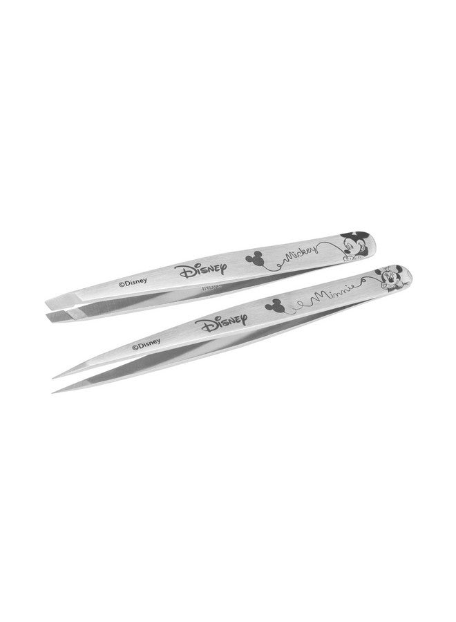Tweezerman مجموعة أدوات التويز الصغيرة الحصرية من ديزني: ميكي ماوس وميني ماوس يقعان في الحب - Image 1