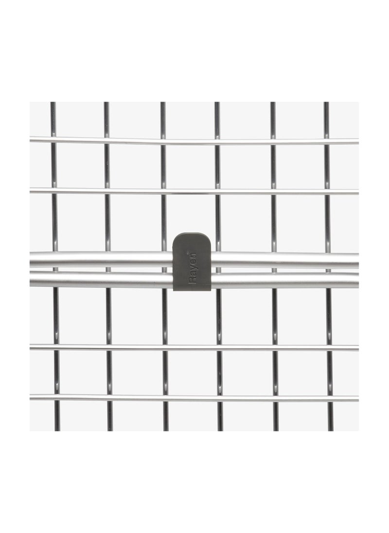 Rayen Clothes Drying Rack – 20M Horizontal Foldable Laundry Dryer Stand, Space-Saving & Durable (Grey)  - Image 4