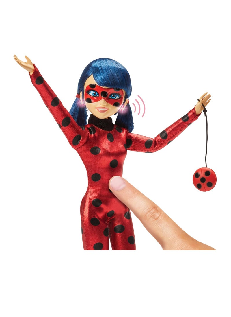 Talk and Sparkle 10.5” Ladybug Deluxe Doll with Lights and Sounds | Material : Plastic | Age Group : 4 Years+ | Fashion Doll - pzsku/Z9C5846B2C835AA936FC8Z/45/_/1724223423/f8ccfefe-7230-489e-a67c-7a1259832959