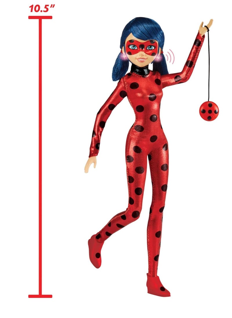 Talk and Sparkle 10.5” Ladybug Deluxe Doll with Lights and Sounds | Material : Plastic | Age Group : 4 Years+ | Fashion Doll - pzsku/Z9C5846B2C835AA936FC8Z/45/_/1724223425/90170e01-8820-4586-ad44-301928f79074