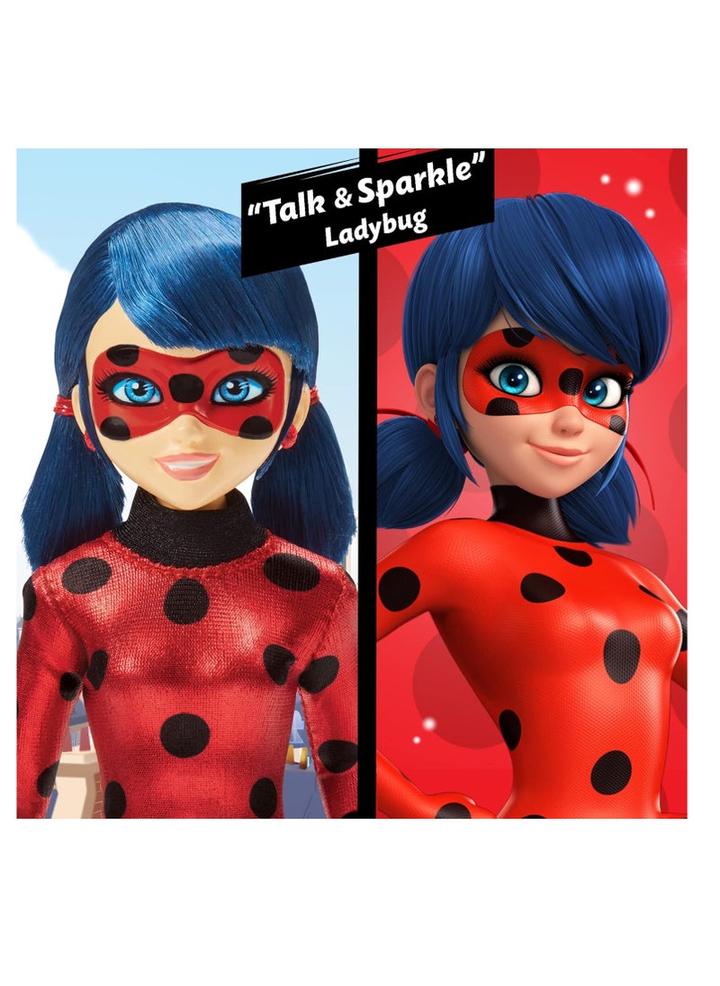 Miraculous Talk and Sparkle 10.5” Ladybug Deluxe Doll with Lights and Sounds | Material : Plastic | Age Group : 4 Years+ | Fashion Doll  - Image 5