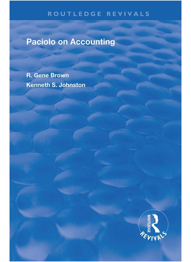 Paciolo on Accounting 