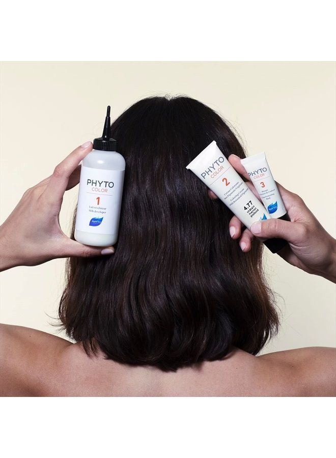 Phytocolor Permanent Hair Color, 5.7 Light Chestnut Brown, with Botanical Pigments, 100% Grey Hair Coverage, Ammonia-free, PPD-free, Resorcin-free, 0.42 oz. - Image 4