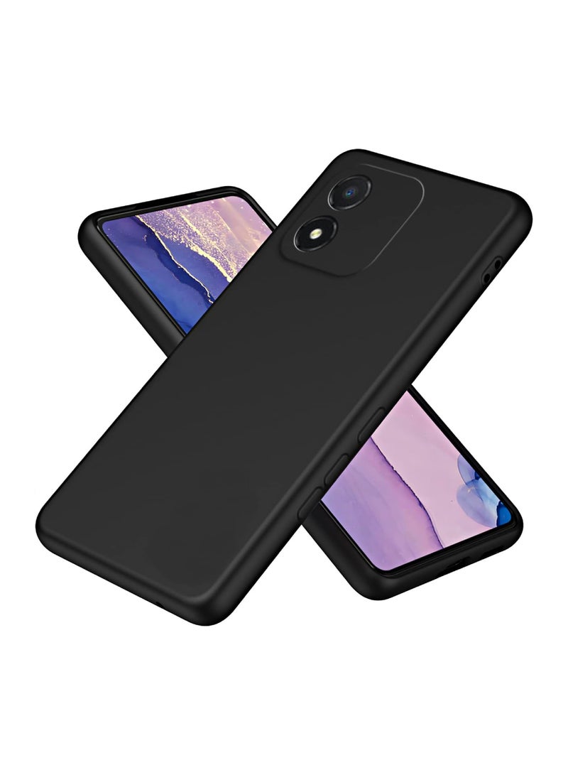 أولينو غطاء خلفي من السيليكون هونور إكس 5 -لون أسود