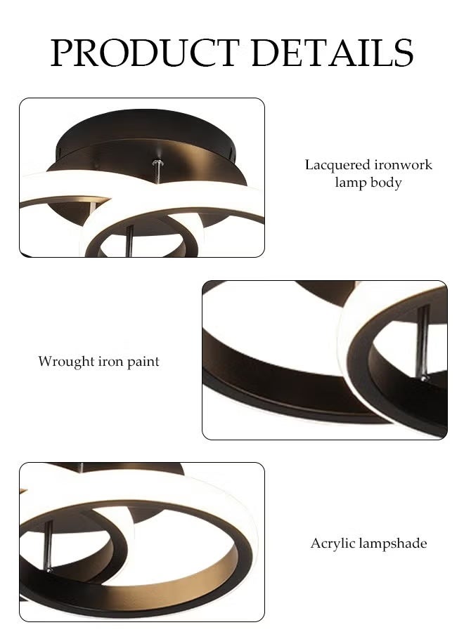 ضوء الممر ضوء المدخل المدخل ضوء حديث شخصية بسيطة إبداعية شرفة ضوء السقف ضوء غرفة المعاطف - Image 4